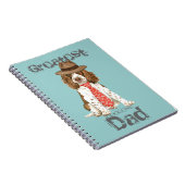 Carnet Anglais Springer Spaniel Papa (Côté Droit)