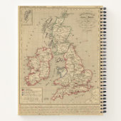 Carnet Angleterre, Ecosse, Irlande et Man 1100 a 1280 (Dos)