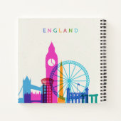 Carnet Angleterre Skyline (Dos)