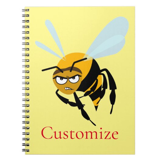 Carnet Angry Bee Thunder_Cove (Devant)