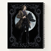 Carnet Animagus noir Anime Sirius (Dos)