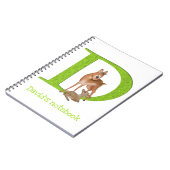 Carnet Animal ABC D pour dik-dik (Côté gauche)