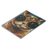 Carnet Animal Dapper | Kitty dans les lunettes de soleil (Côté gauche)