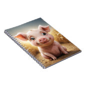 Carnet Animal de ferme bébé : le petit cochon  (Côté Droit)
