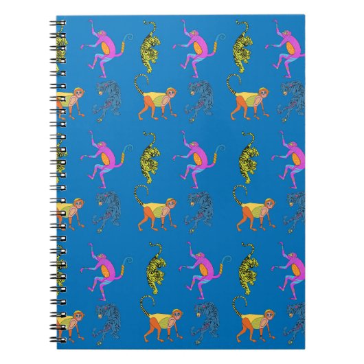 Carnet animal de la jungle (Devant)