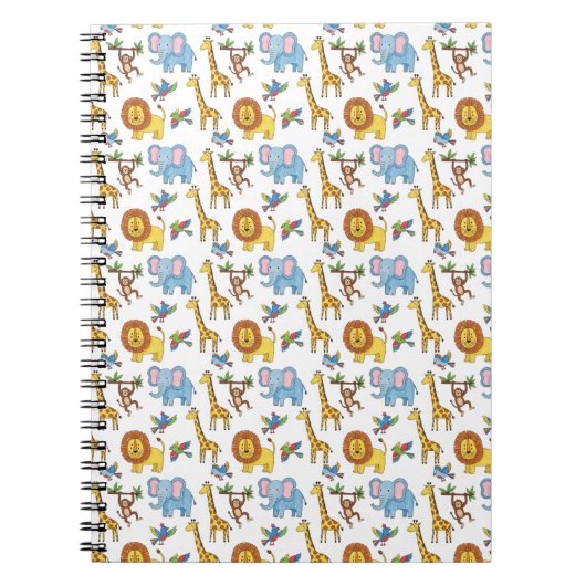 Carnet animal patterns (Devant)