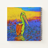 Carnet animal - pélican (Dos)