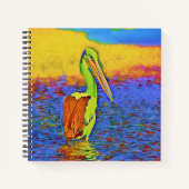 Carnet animal - pélican (Devant)