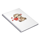 Carnet Animal préféré de Sloth Cute (Côté Droit)