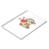 Carnet Animal préféré de Sloth Cute (Côté gauche)
