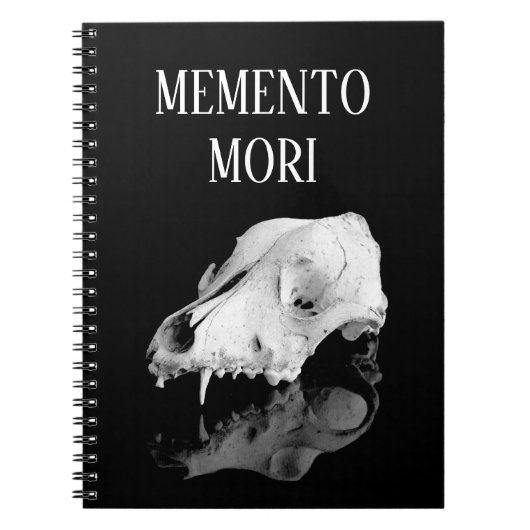 Carnet Animal skull (Devant)