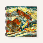 Carnet AnimalArt_Capybara_005 (Devant)