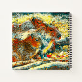 Carnet AnimalArt_Capybara_005 (Dos)