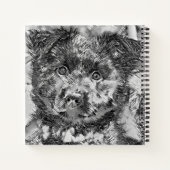 Carnet AnimalArtBW_Dog_005 (Dos)