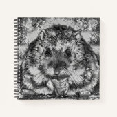 Carnet AnimalArtBW_Hamster_001 (Devant)