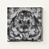 Carnet AnimalArtBW_Hamster_001 (Dos)