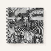 Carnet AnimalArtBW_Zebra_012 (Devant)