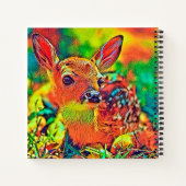 Carnet AnimalColor_Deer_002 (Dos)