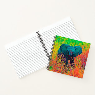 Carnet AnimalColor_Elephant_002