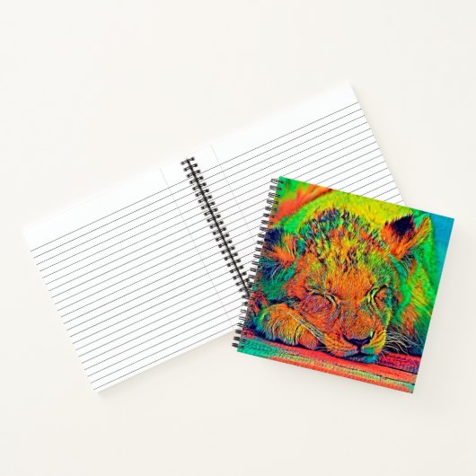 Carnet AnimalColor_Lion_002 (Intérieur)