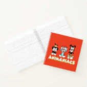 Carnet Animaniacs | Graphique de Warner Sibings "No Evil" (Intérieur)