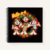 Carnet Animaniacs | Hello-o Retro Equalizer Graphic (Devant)