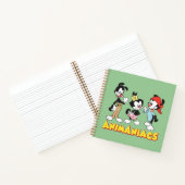 Carnet Animaniacs | Yakko, Dot et Wakko debout (Intérieur)