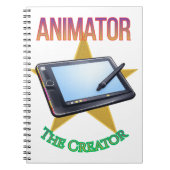 Carnet Animator - The Creator Spiral Notebook (Devant)