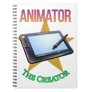 Carnet Animator - The Creator Spiral Notebook