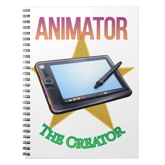 Carnet Animator - The Creator Spiral Notebook (Devant)