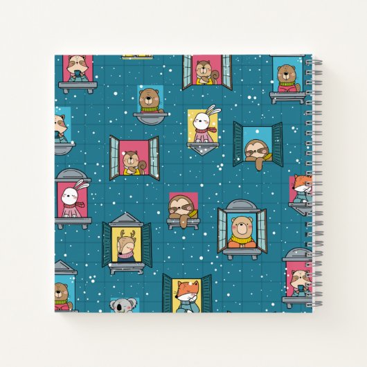 Carnet Animaux À La Fenêtre (Dos)