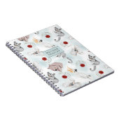 Carnet Animaux australiens Aquarelle mignonne Personnalis (Côté Droit)