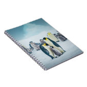 Carnet Animaux de bébés cutest | Alimentation de pingouin (Côté Droit)