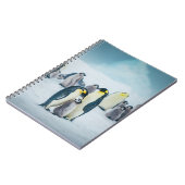 Carnet Animaux de bébés cutest | Alimentation de pingouin (Côté gauche)