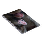 Carnet Animaux de bébés cutest | Bébé Macaque singe et mè (Côté Droit)