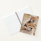 Carnet Animaux de bébés cutest | Cheetah Cat & Cub (Intérieur)