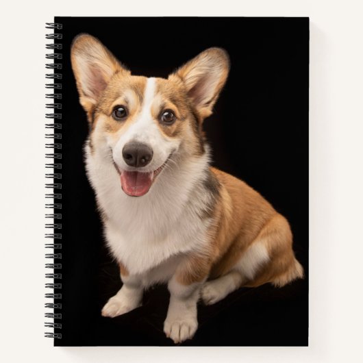 Carnet Animaux de bébés cutest | Corgi Puppy Smile (Devant)