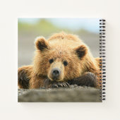 Carnet Animaux de bébés cutest | Cub d'ours Brown côtier (Dos)