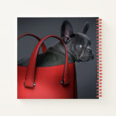 Carnet Animaux de bébés cutest | French Bulldog Red Hand  (Dos)