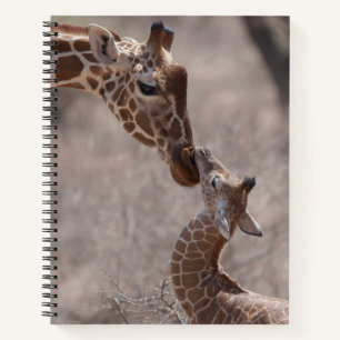 Carnet Animaux de bébés cutest Giraffe mère et bébé