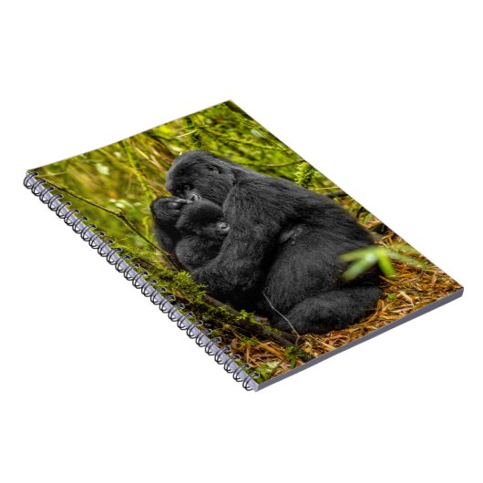 Carnet Animaux de bébés cutest | Gorilla & bébé (Côté Droit)