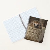 Carnet Animaux de bébés cutest | Hérisson dans un panier (Intérieur)