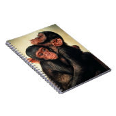 Carnet Animaux de bébés cutest | Hug de chimpanzé (Côté Droit)