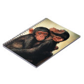 Carnet Animaux de bébés cutest | Hug de chimpanzé (Côté gauche)