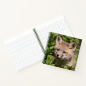 Carnet Animaux de bébés cutest | Kit Fox (Intérieur)