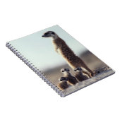 Carnet Animaux de bébés cutest | Une famille de Meerkats (Côté Droit)