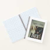 Carnet Animaux de compagnie amis besties ajouter nom anim (Intérieur)