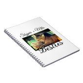 Carnet Animaux de compagnie amis besties ajouter nom anim (Côté Droit)