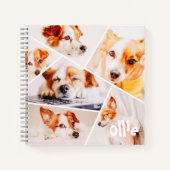 Carnet Animaux de compagnie Moderne Simple Personnalisé 6 (Devant)