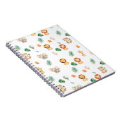 Carnet Animaux de jungle Boho mignons (Côté Droit)